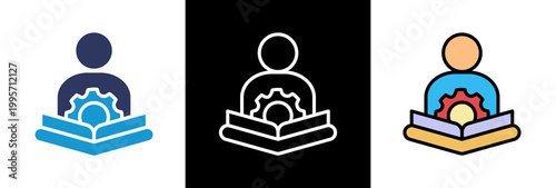 Professional Skills triple icon