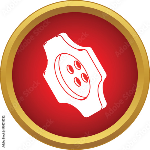 Control knob icon representing industrial settings and regulation