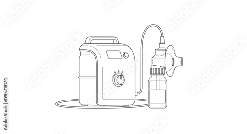 electric shaver isolated on white background