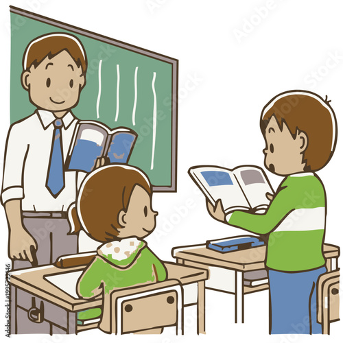 ruang  sekolah belajar