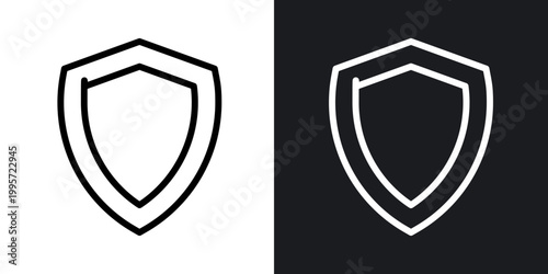 Durable outlined icon vector collection.