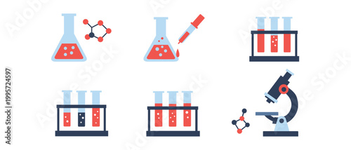 A collection of laboratory equipment and tools for scientific research and experimentation
