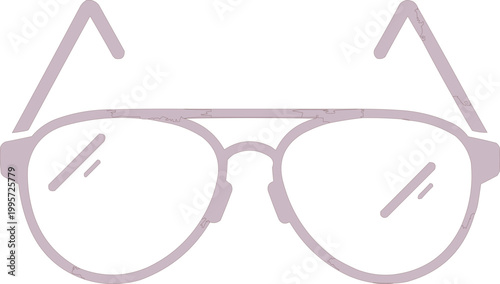 Aviator sunglasses display a sleek metal frame shape.