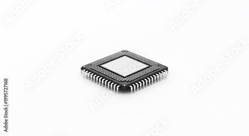 Advanced Microchip for High-Performance Computing and Electronic Devices.