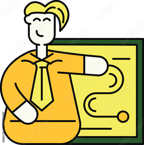 Process automation concept illustration