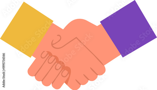 Shaking hands