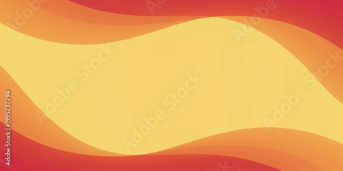 Abstract orange and colorful background featuring a vector illustration of a desert landscape with sun rays and mountain silhouettes over sand dunes at sunset