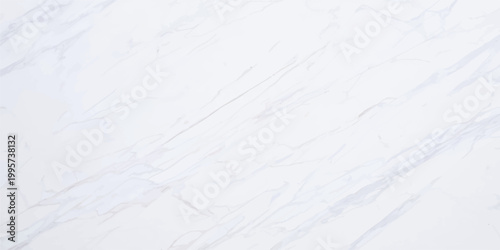 A clean white marble and rough paper texture blends with cold winter snow to create a blank, textured surface pattern perfect for a frost-inspired Christmas design