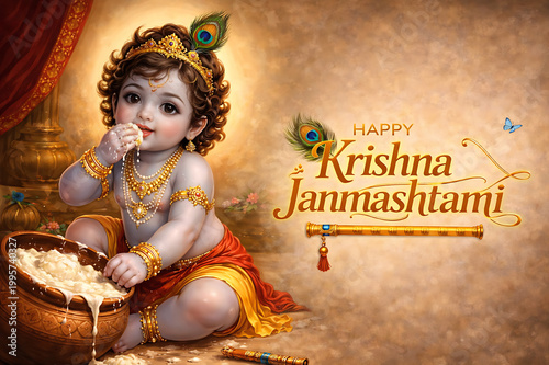 Grand Celebration Shri Krishna Janmashtami Dahi Handi Gokulashtami Krishnashtami Krushna Jayanti Ashtami Rohini Kanhaiya Janmotsav Nandotsav Cultural Religious Festive Vibes