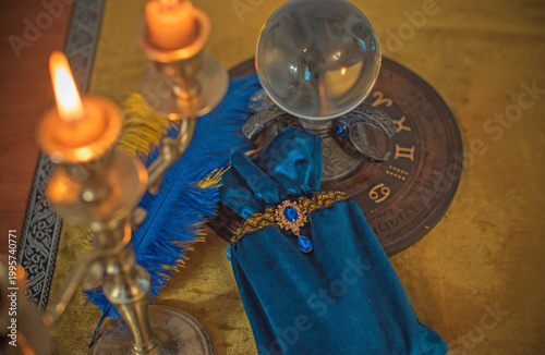 Luxury Velvet Tarot Card Pouch Set with Spiritual Symbols. Sacred Space Ritual Decor