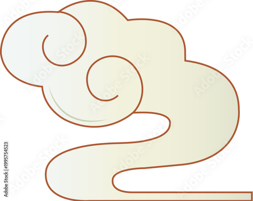 Chinese auspicious cloud