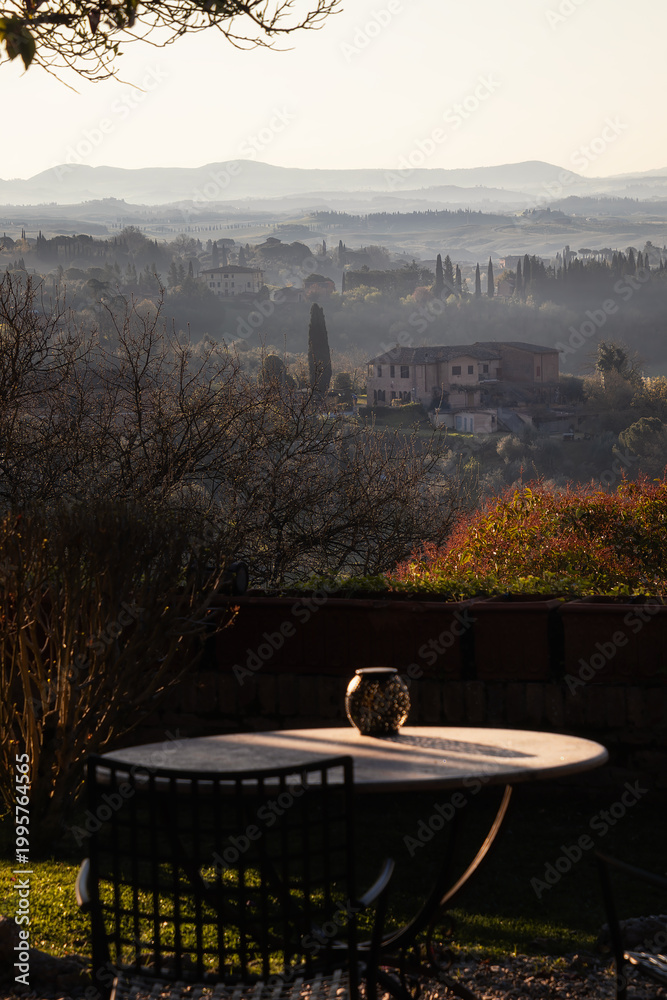 Fototapeta premium Toscana, Val de Orcia