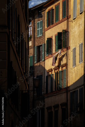 Calles de Siena, Toscana