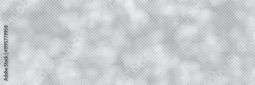 Fotografie Widescreen transparent seamless bg with overlay cloud, smoke or sunlight spots texture