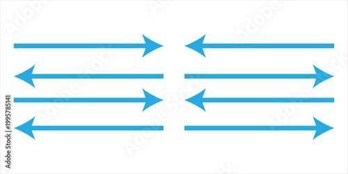 Long curved hand drawn arrow vector. Long arrow. Semi curve long arrow vector.