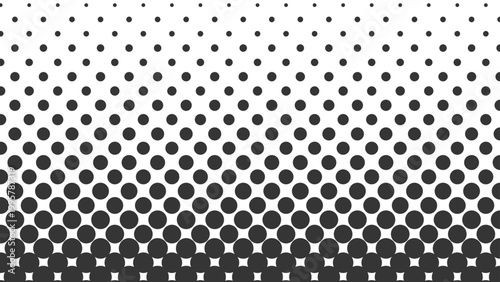 モノクロのシンプルなハーフトーン背景