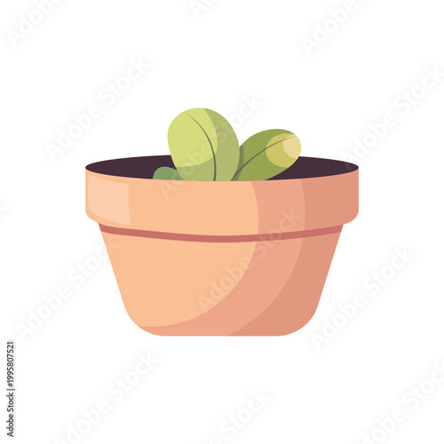 Green plat vector as single icon