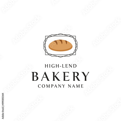 Professional ball logo featuring a bread company emblem with bakery elements