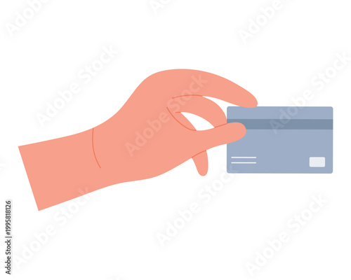 Photos Human hand holding credit card