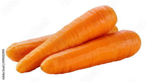 Photos Fresh orange carrots bunch close-up view