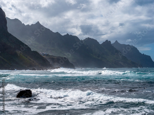 View of the village of Taganana from Cruce de Almáciga.