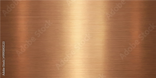 Tableau sur toile A textured copper metal background with warm hues and subtle reflections