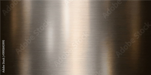 A close-up view of brushed metal texture, revealing the exquisite details of the polished surface.