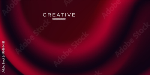 Abstract liquid gradient Background. Black and Red Fluid Color Gradient. Design Template For ads, Banner, Poster, Cover, Web, Brochure, Wallpaper, and flyer. Vector.