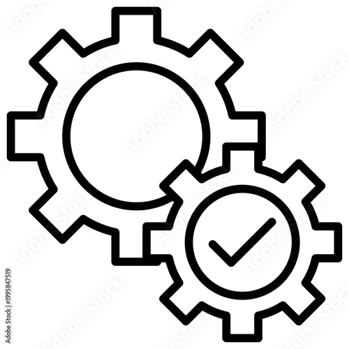 Gear Outline Icon