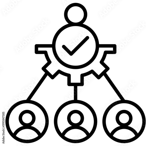 Stakeholder Outline Icon