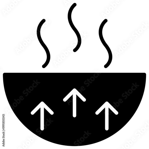 Geothermal Solid Icon