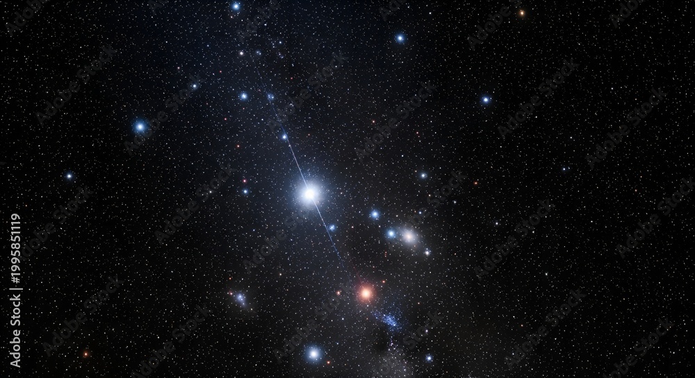 Fototapeta premium abstract background with stars