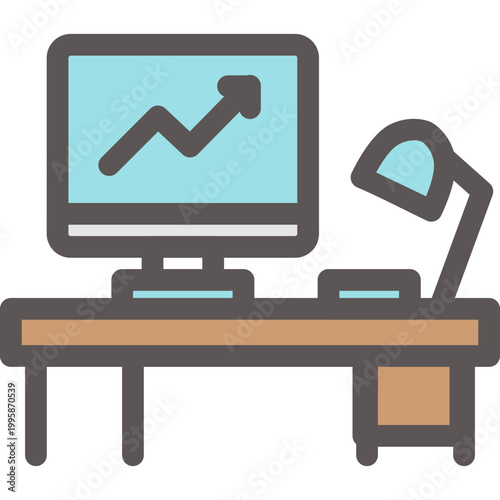 single Business Analytics & Financial Reporting for Team Success icon