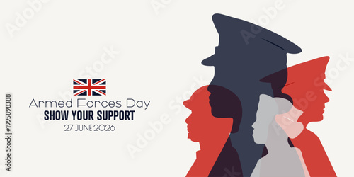 Armed Forces Day banner. Show Your Support.