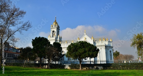 Photography Sveti Stefan Church is a Bulgarian church located in the Balat district of Istanbul