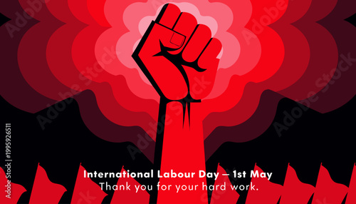 International Labor Day vector design honoring hardworking people, promoting unity, equality, and appreciation for labor contributions worldwide.