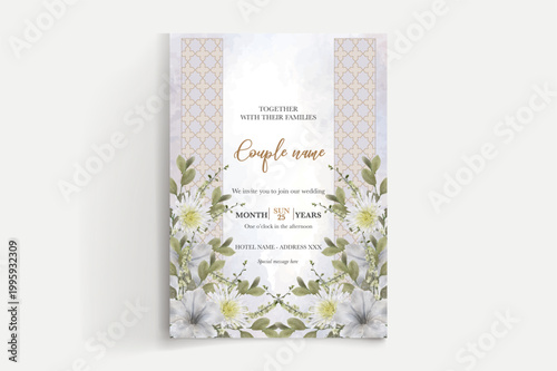 Save the date wedding invitation templates