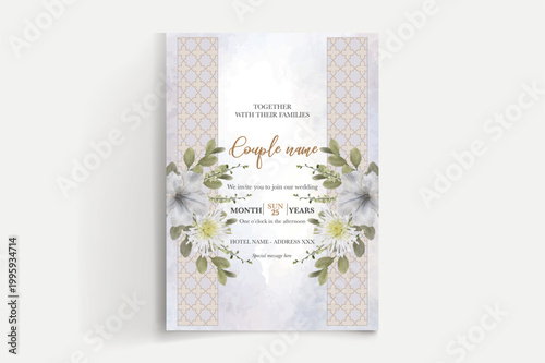 Save the date wedding invitation templates