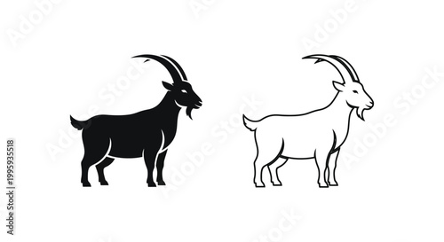 Grizzly bear head mascot vector, aggressive black and white bear icons, fierce animal face silhouette for sports team branding and apparel design