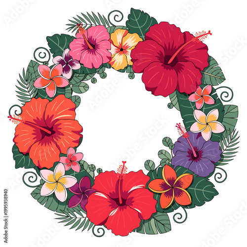 wreath of flowers