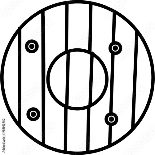 A vintage wrought iron gate features an artistic medical heart design, blending old metal fence craftsmanship with a healthcare concept illustration