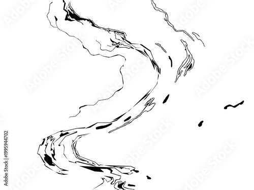 Japanese Art Culture 20 Icon Set Flat Line Design