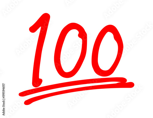 シンプルな手書きの花丸