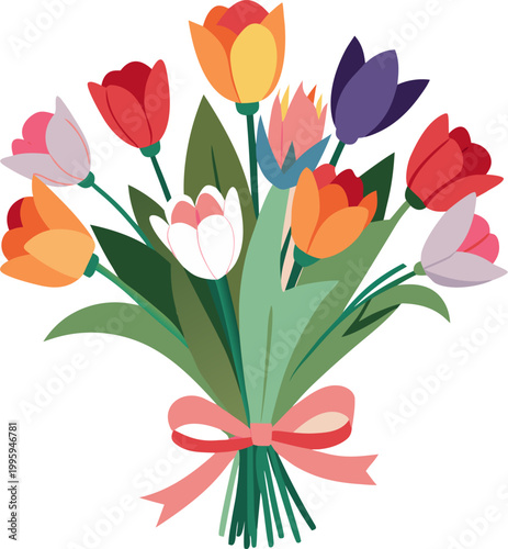 bouquet of tulips