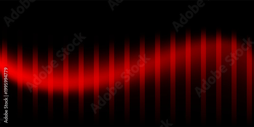 Futuristic vibrant circular gradient pattern with ribbed fractal glass texture blending smooth radiant colors. Bold dynamic abstract background perfect for creative digital design. Vector eps10