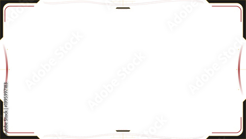 Advanced FinTech Ledger Technology Network Structure Abstract Fluid Data Stream Algorithmic Graphic - Overlay