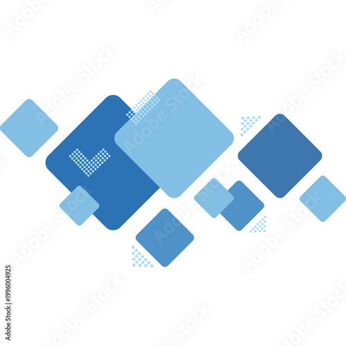 Abstract Square Dotted