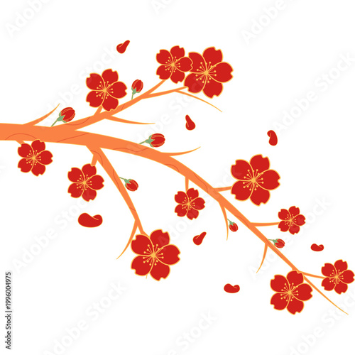 Flower Stalk Vector