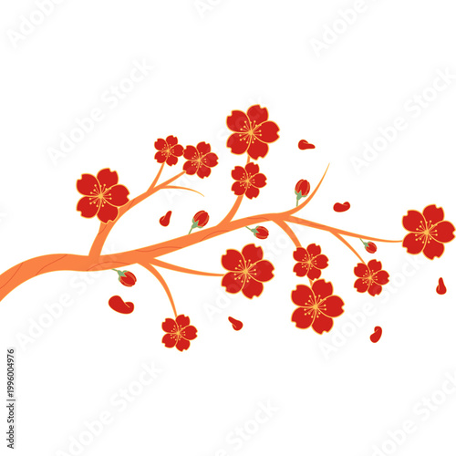 Flower Stalk Vector