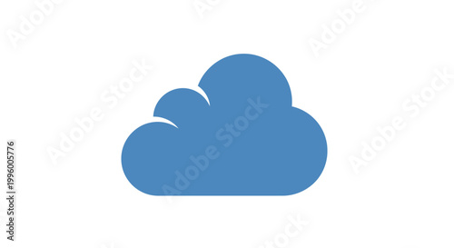 Cloud Icon Symbol Weather Forecast.